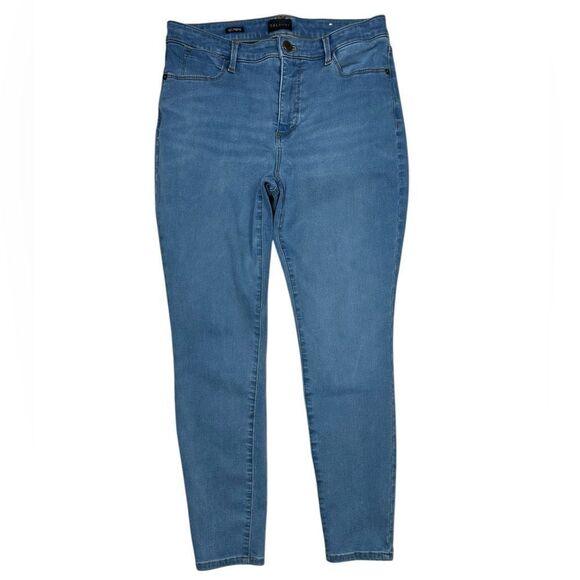 Talbots Light Blue Stretchy Ankle Jegging Denim Jeans - Picture 4 of 6
